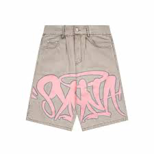 Syna World Syna Logo Denim Shorts