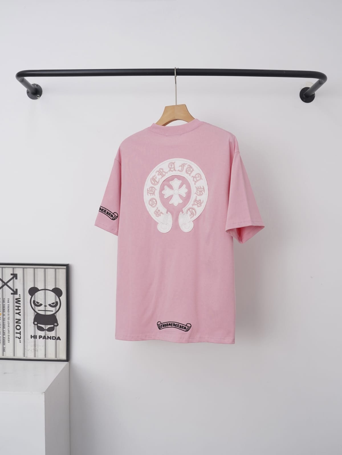 Chrome Hearts Tee - Pink