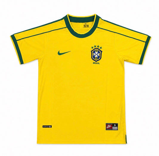 Brazil 1998 Home Retro Jersey