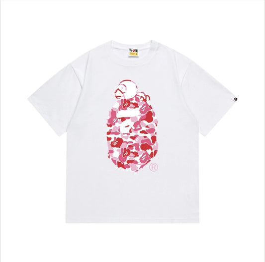 BAPE ABC Camo Milo On Big Ape Tee