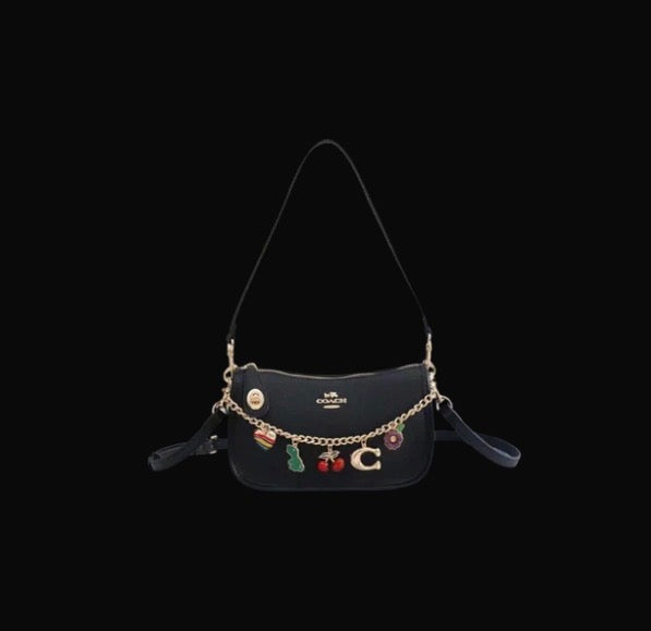 Coach Charm Chain Shoulder Bag