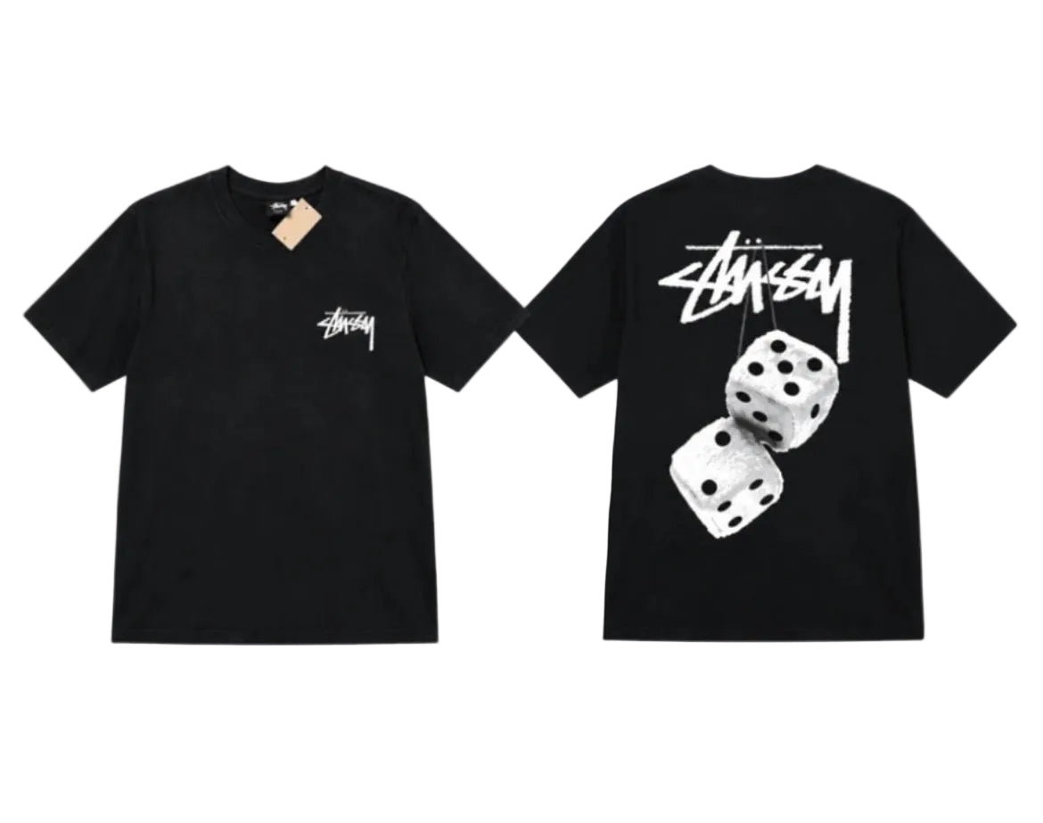 Stussy Dice T- Shirt Black
