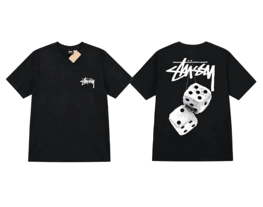 Stussy Dice T- Shirt Black