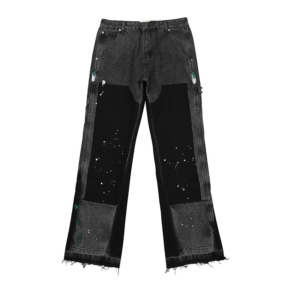 Gallery Dept. Washed Black Painter Carpenter Jeans