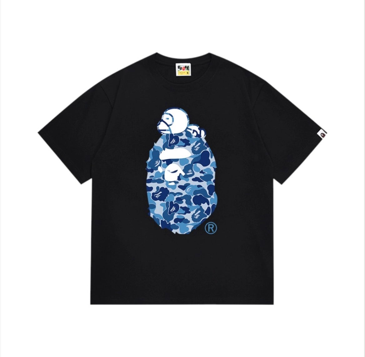 BAPE ABC Camo Milo On Big Ape Tee