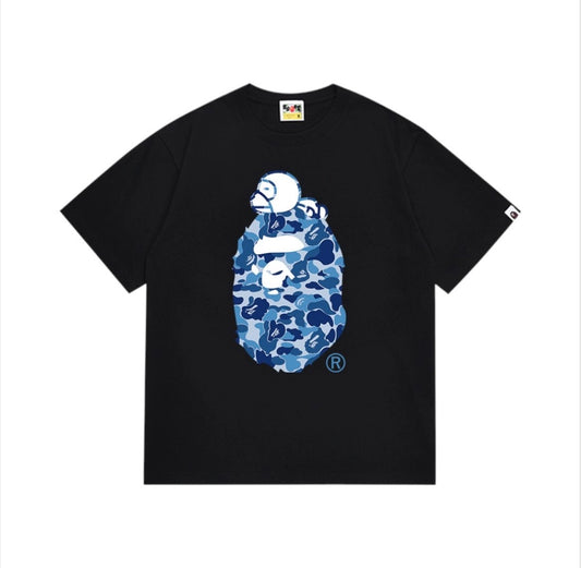 BAPE ABC Camo Milo On Big Ape Tee