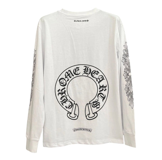 Chrome Hearts Long Sleeve - K9012 White