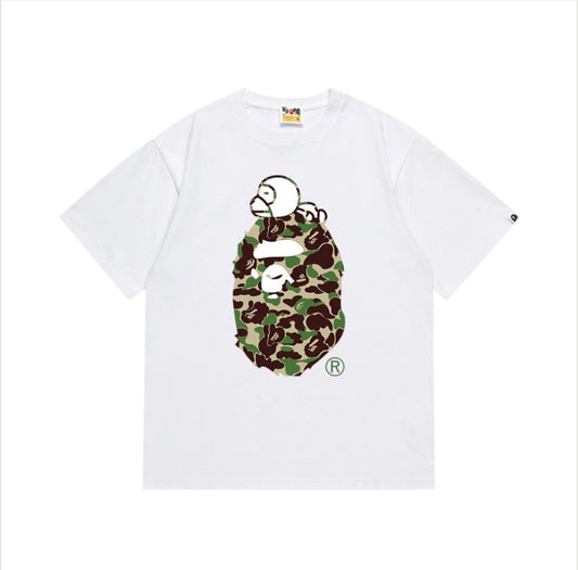 BAPE ABC Camo Milo On Big Ape Tee