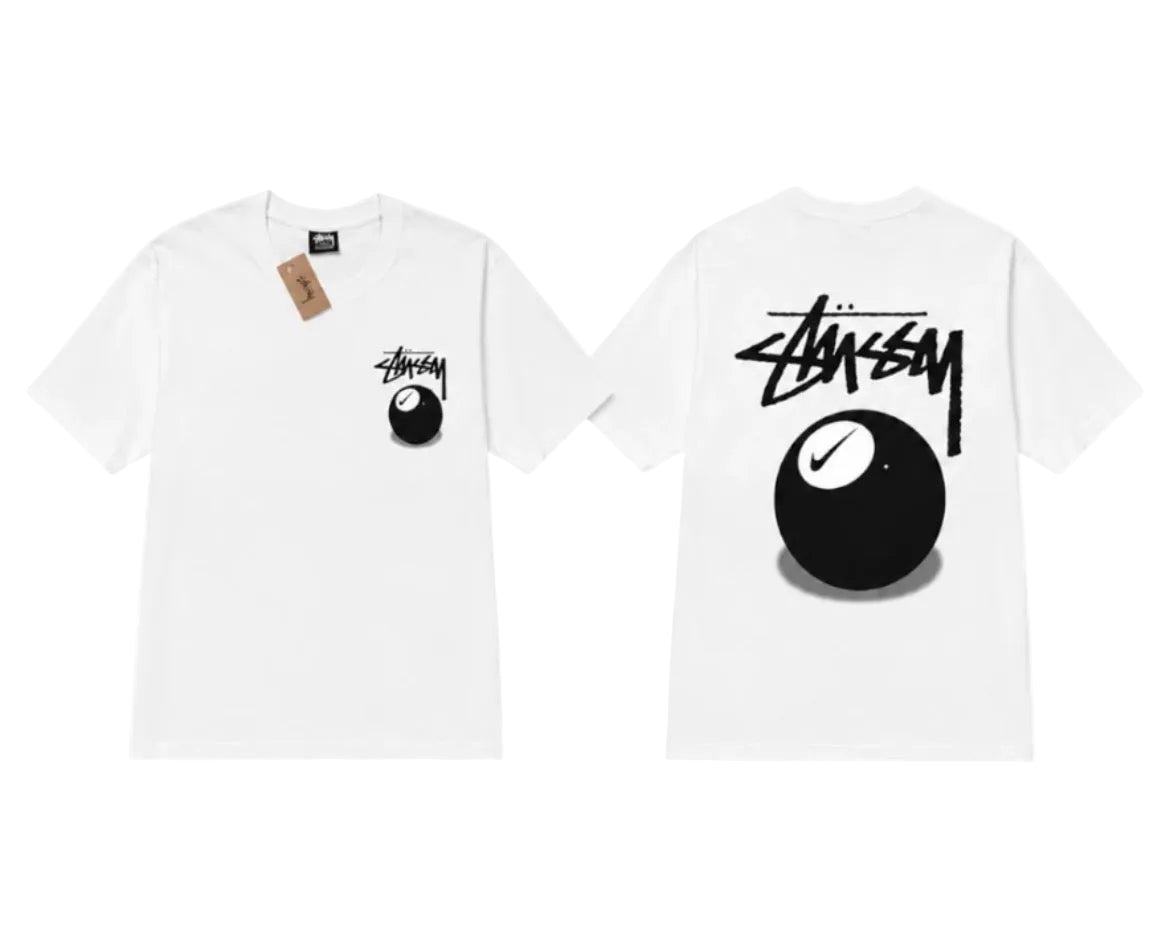 Stussy Collaboration Ball T- Shirt White