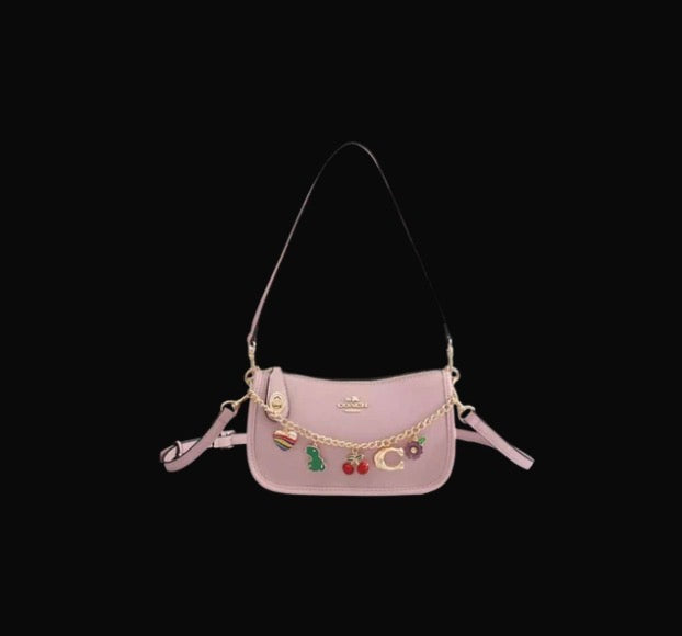 Coach Charm Chain Shoulder Bag