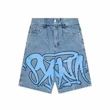 Syna World Syna Logo Denim Shorts