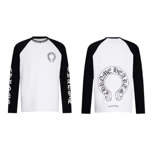 Chrome Hearts Long Sleeve - K9004 black and white