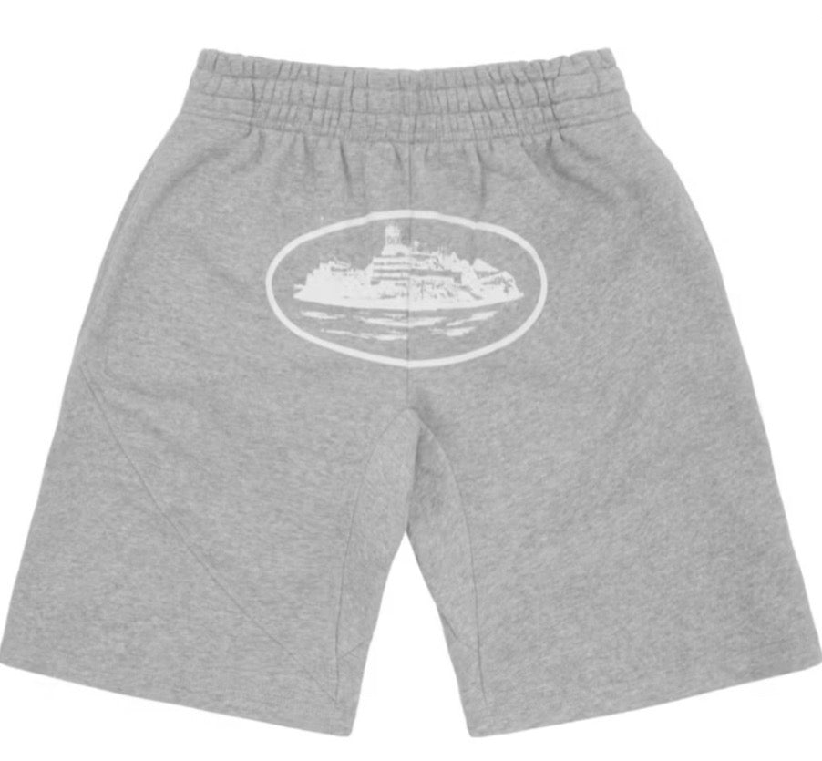 Corteiz Alcatraz Shorts Grey