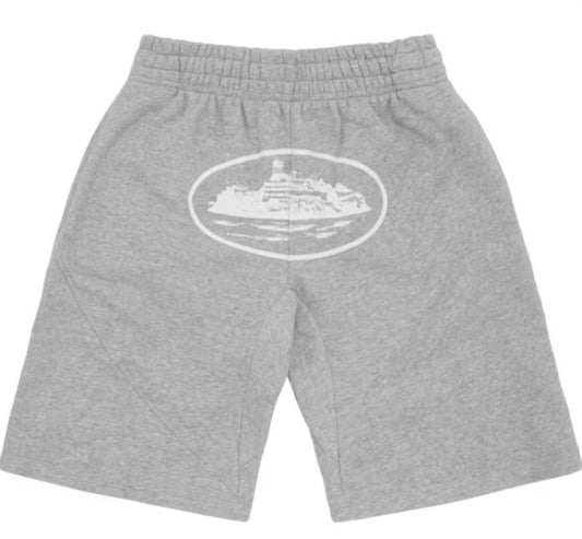 Corteiz Alcatraz Shorts Grey