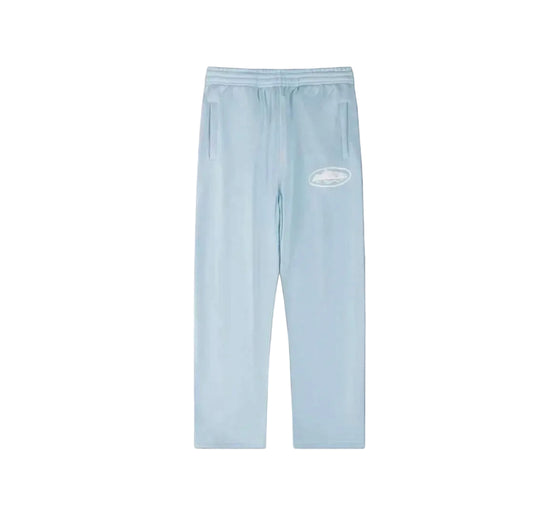 Corteiz Island Puff Print Open Hem Sweatpant