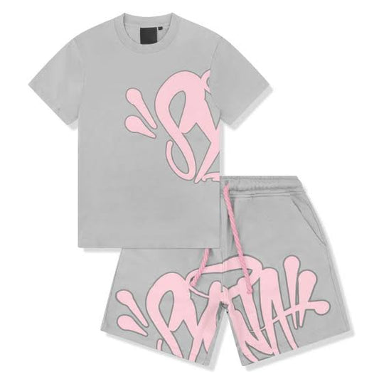 Syna World Set Grey/Pink