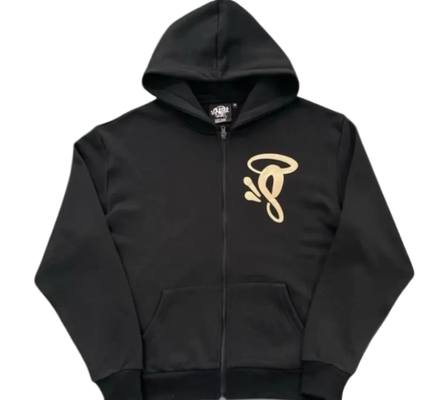Syna World Zip Up Hoodie Black