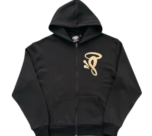 Syna World Zip Up Hoodie Black