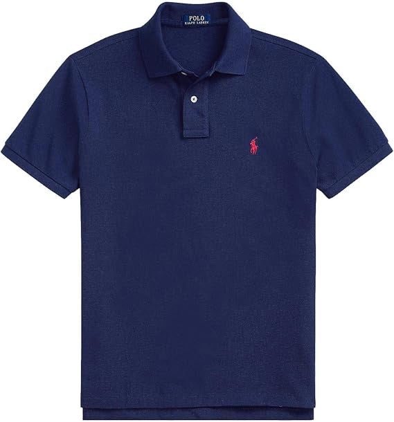 The Iconic Mesh Polo Blue